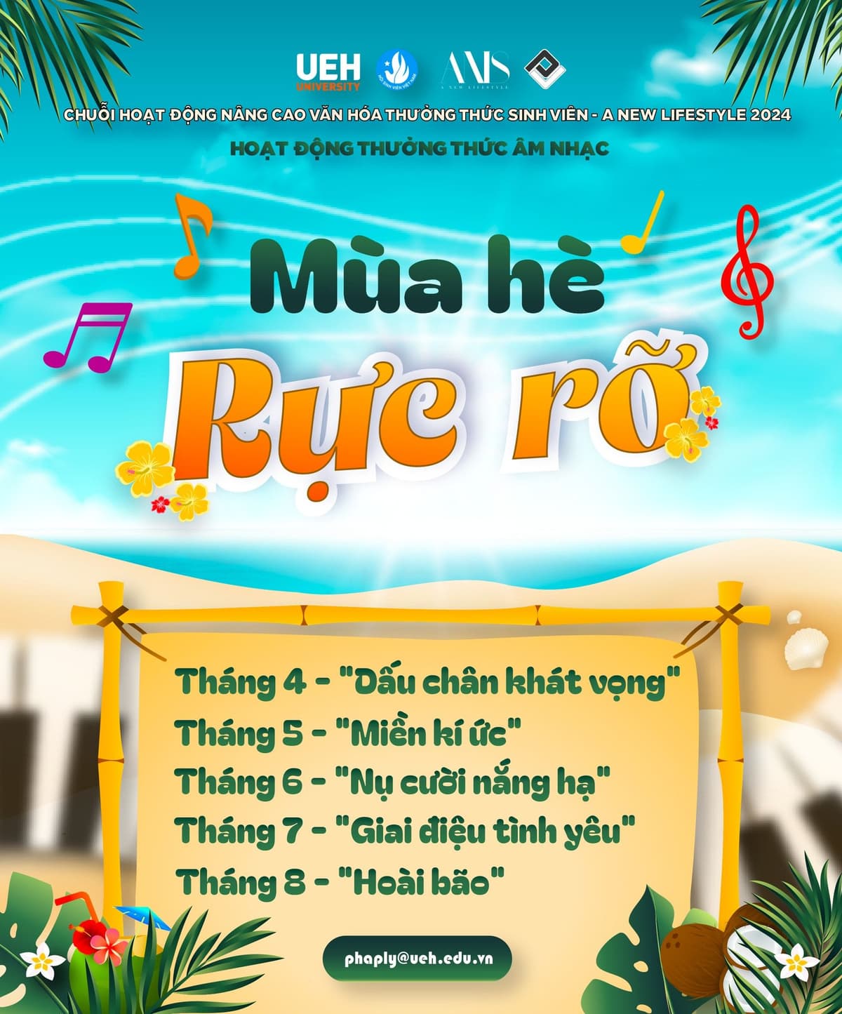 Hoạt động thưởng thức âm nhạc - Audio: "Mùa hè rực rỡ"