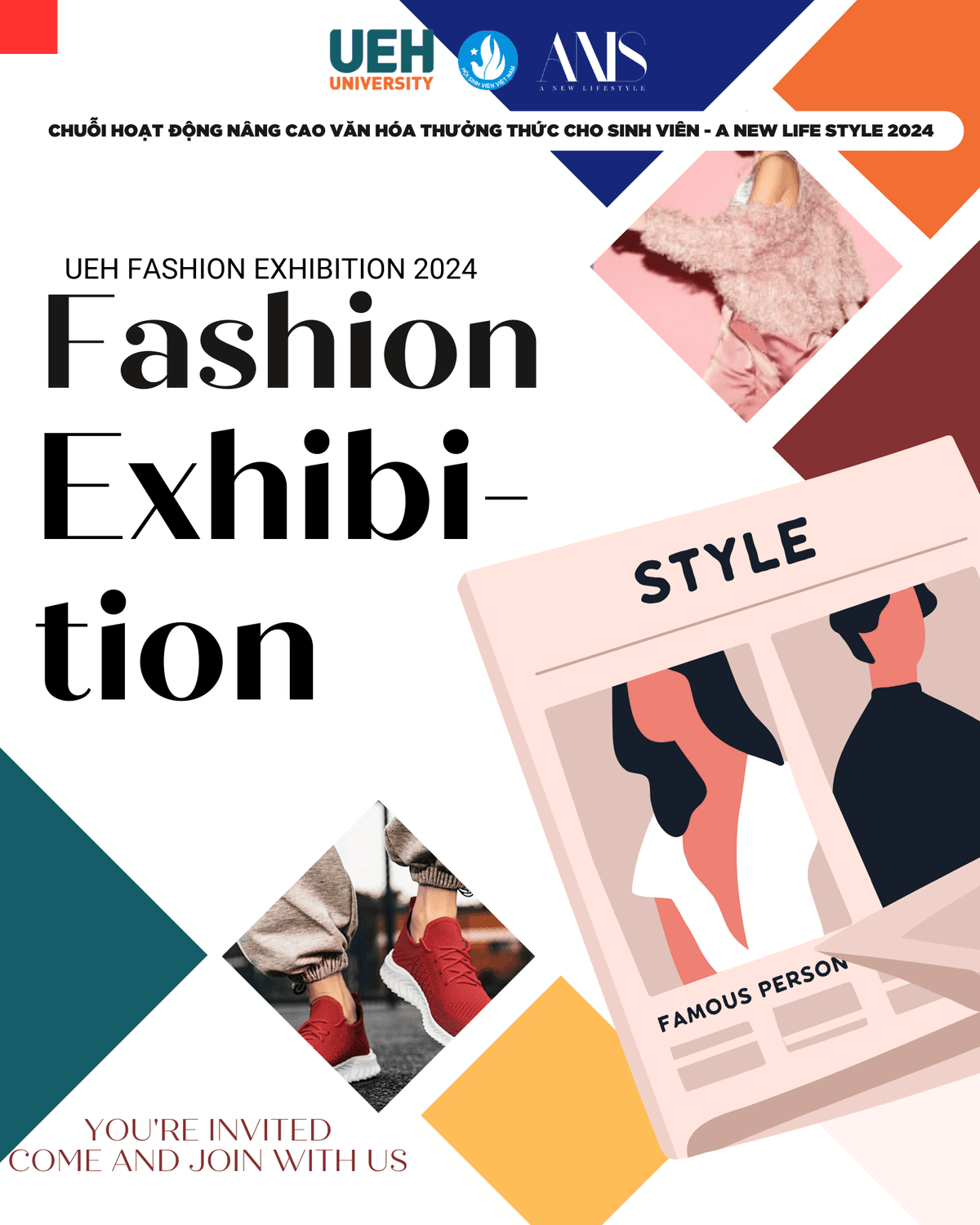 Triển lãm các phong cách thời trang: Trình diễn bộ sưu tập Xuân - Hè cho sinh viên